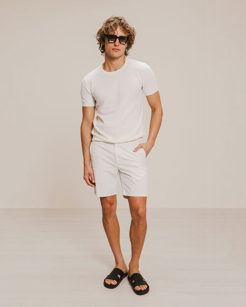 Short Fit Regular Blanco
